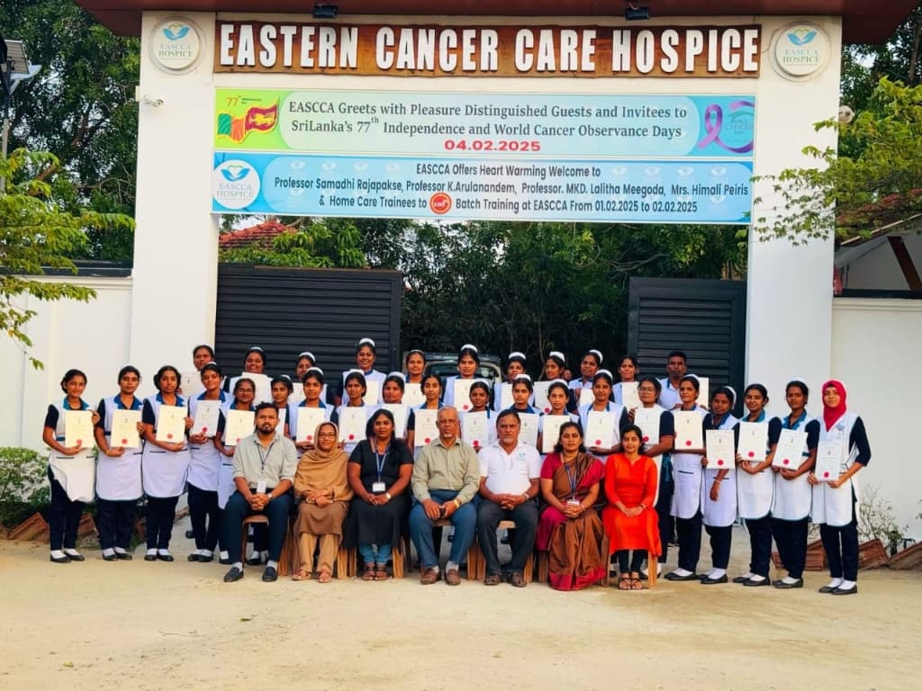 Eastern Cancer Care Hospice Caregiver Batch Graduation